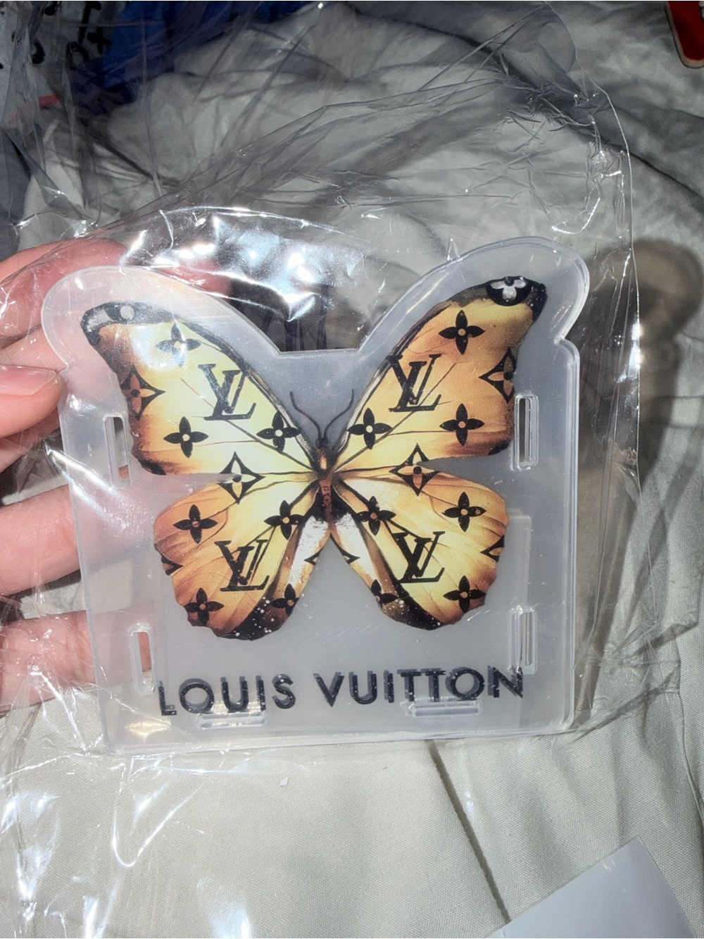 Louis Vuitton Butterfly Acrylic Pen Holder